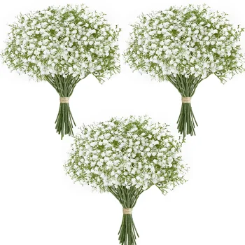 Künstliche Blumen, Baby-Atem-Blume, gefälschte Gypsophila für Hochzeit, Party, Heimdekoration, Blumensträuße