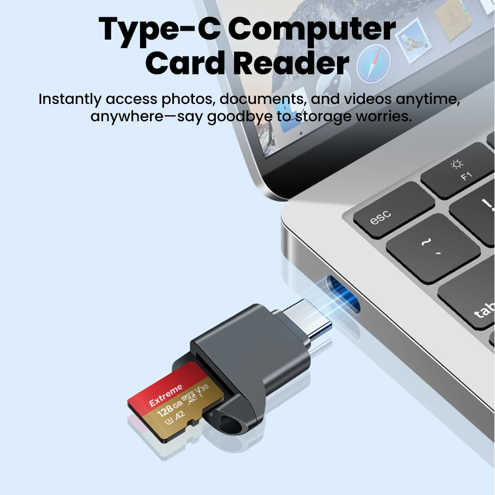 USB-C microSD-Kartenleser, Mini – Bild 2