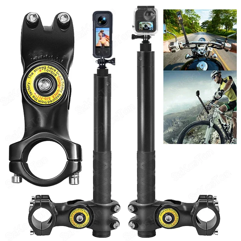 Motorrad- und Fahrrad-Selfie-Stick Einbeinstativ