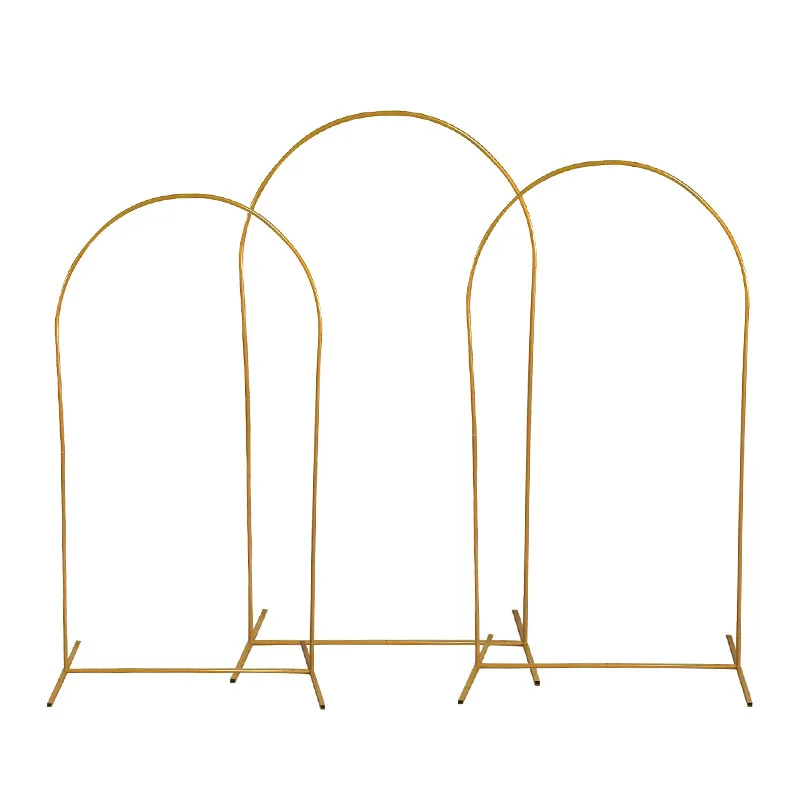 1PCS Gold Hochzeit Bogen Ständer, Party Decor Ballon Bogen