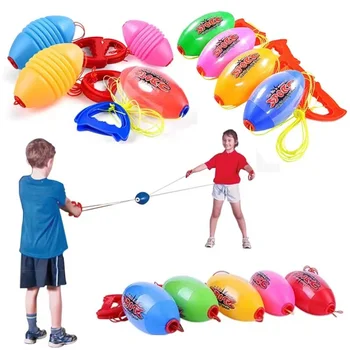 Handgezogener Ball, Zugkraft durch Elastizität, schnelles Shuttle-Balltraining, Armkrafttraining, Spiele