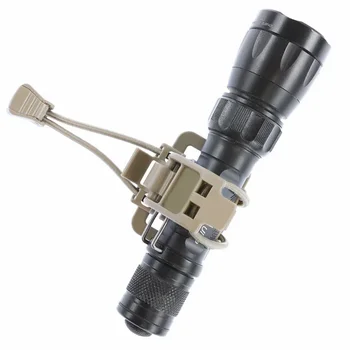 Multifunktions-Taschenlampen-Clip, Molle-Wanderzubehör, hängende Schnalle, Schaufel, Klemme, Axt, Klemme