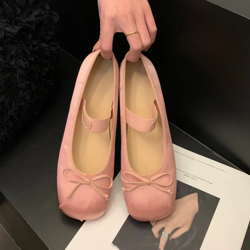 2023 Luxus Satin Seide Balletts chuhe Frau klassische – Bild 3