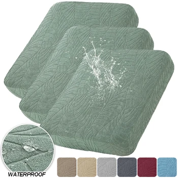 Wasserdichter Stretch-Sofa-Kissenbezug, Jacquard-Stoff, reiner Sofabezug, abnehmbarer Schutz, Couchbezug