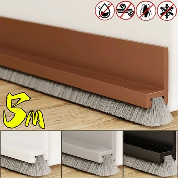 Türdichtungsstreifen, selbstklebende Dichtungsstreifen zum Füllen des Türbodens, insektensicherer