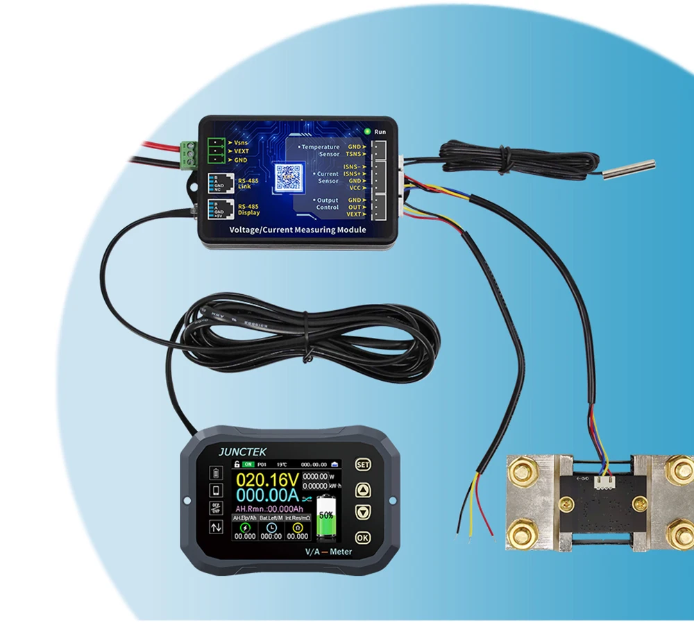 Batteriemonitor Bluetooth KG-160F DC 0-120V 600A – Bild 5