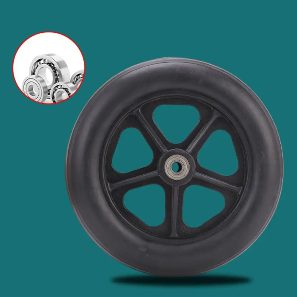 6/7/8 Zoll Gummi räder glatt flexibel Hoch leistungs – Bild 3