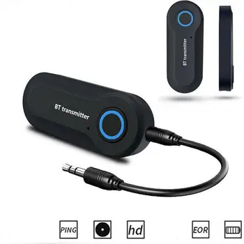 Bluetooth-Sender 3,5-mm-Buchse Audio-Adapter Wireless Bluetooth Stereo-Audio-Sender Adapter