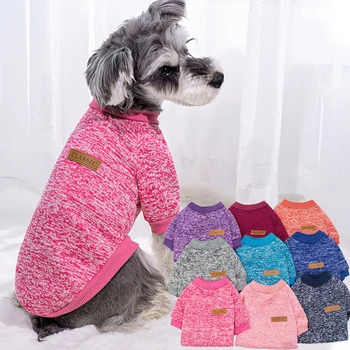 Winter-Hundekleidung für Kleine Hunde Warmer Chihuahua-Mantel Schnauzer-Mops-Kleidung Sweatshirts Lässige