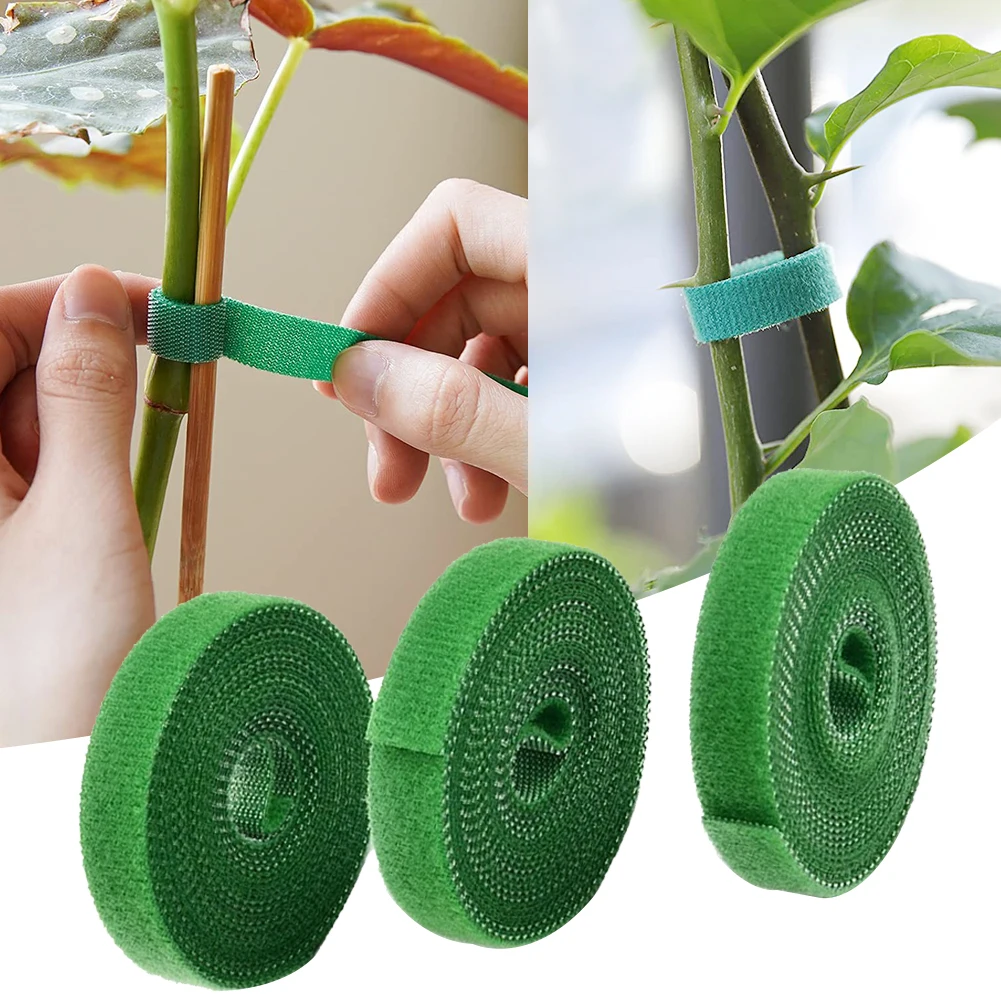 3-Rollen grüne Gartenschnur-Pflanzenbinder – Bild 2