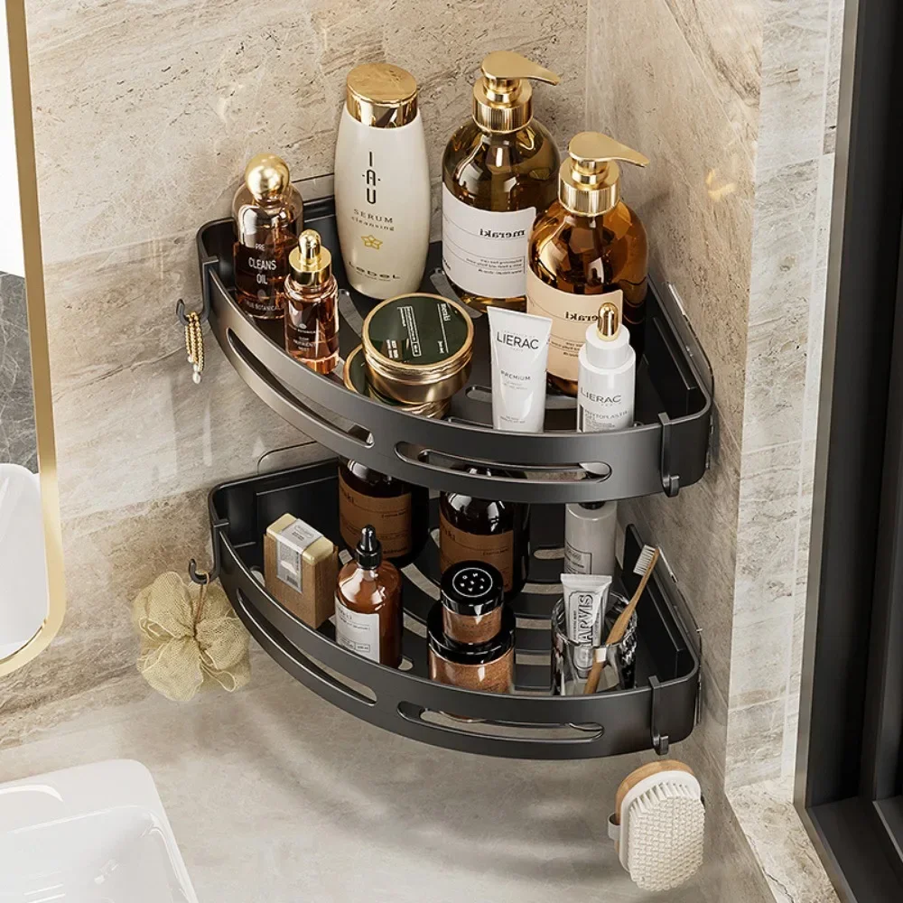 NEUE 3/2/1 PCS Adhensive Bad Shampoo Halter Dusche Caddy – Bild 3
