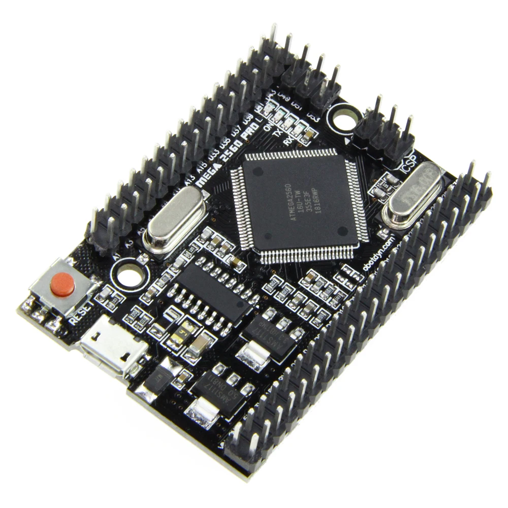 Mega 2560 Pro Mini 5 V, CH340G, ATmega2560-16AU, Pin-Header – Bild 4