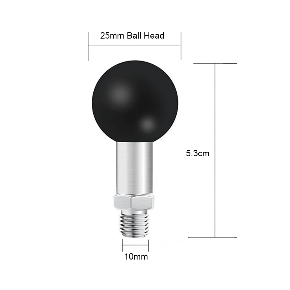 1-Zoll-Kugelkopf-Adapter für Halterung, Motorrad-Lenker-Clip – Bild 5