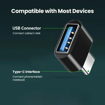 Typ C auf USB A Adapter 3.0 USB-C OTG Datenanschluss für Samsung Huawei Xiaomi Handy Compute MacBook Pro iPad