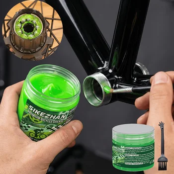 Wasserfestes Fahrradlagerfett Grünes Schmiermittel für Naben, Tretlager und Steuersätze. Synthetische Wartung