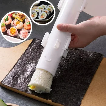 Schnelle Sushi Maker DIY Roller Reis Form Fleisch Gemüse Roll Form Sushi Gerät, Der Maschine Bento Küche