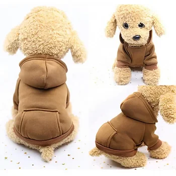 Winter-Hundepullover Sweatshirt-Jacke für Kleine und Mittelgroße Hunde Haustier-Mantel Welpenkleidung