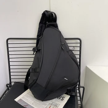 Umhängetaschen für Männer, große Kapazität, Brusttasche für Männer, lässig, Reisen, Unisex, Umhängetasche