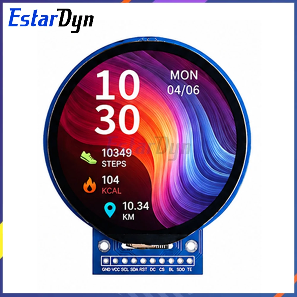 2,1-Zoll-TFT-LCD-Bildschirm GC9B72 Kleiner Bildschirm 360x360 – Bild 4