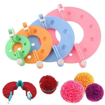 Wolle Ball Maker Strick werkzeuge Garn Pompon Wolle Plüsch Ball Set Fluff Ball Weber Wolle Ball (8 Stück)