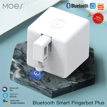 MOES Tuya Fingerbot Button Pusher Neuer Bluetooth-Fingerroboter Smart Life App automatischer Schalter