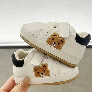 Panda-Sportschuhe für Jungen und Mädchen in Frühlings- und Herbstsaison, modische Sport-Tablet-Babyschuhe