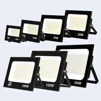 Outdoor IP66 Wasserdichte Weg Licht Strahler LED Flutlicht AC220V 10W 20W 30W 50W 100W 200W Outdoor Garten
