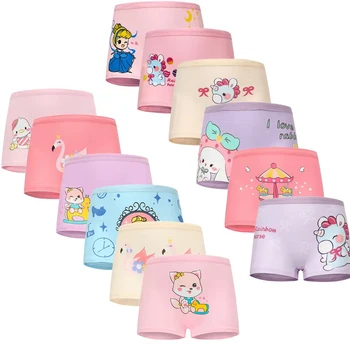 Kinder Mädchen Höschen Sets Baumwolle Ziemlich Niedlichen Cartoon Einhorn Druck Kind Unterwäsche für mädchen