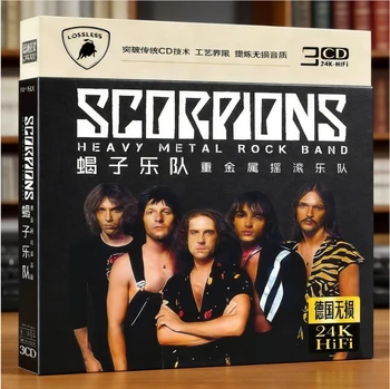 Klassisches Heavy Metal Rock Album Scorpions Musik-CD 3 Lieder Schallplatte Musik-Record Cosplay Walkman