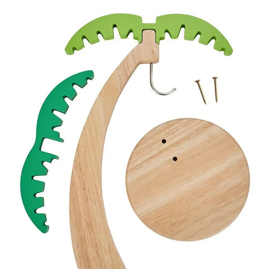 Bananenregal aus Holz zum Aufhängen, Küchenregal, simuliertes – Bild 4