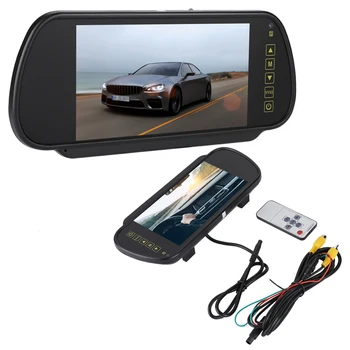Rückspiegel monitor 7 Zoll LCD-Display Rückfahr kamera Monitor für Rückfahr kamera
