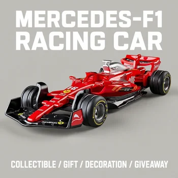 1:43 Diecast Formel-1-Rennwagen # 16 Metall-Legierungs-Fahrzeugmodelle, Mini-Spielzeug