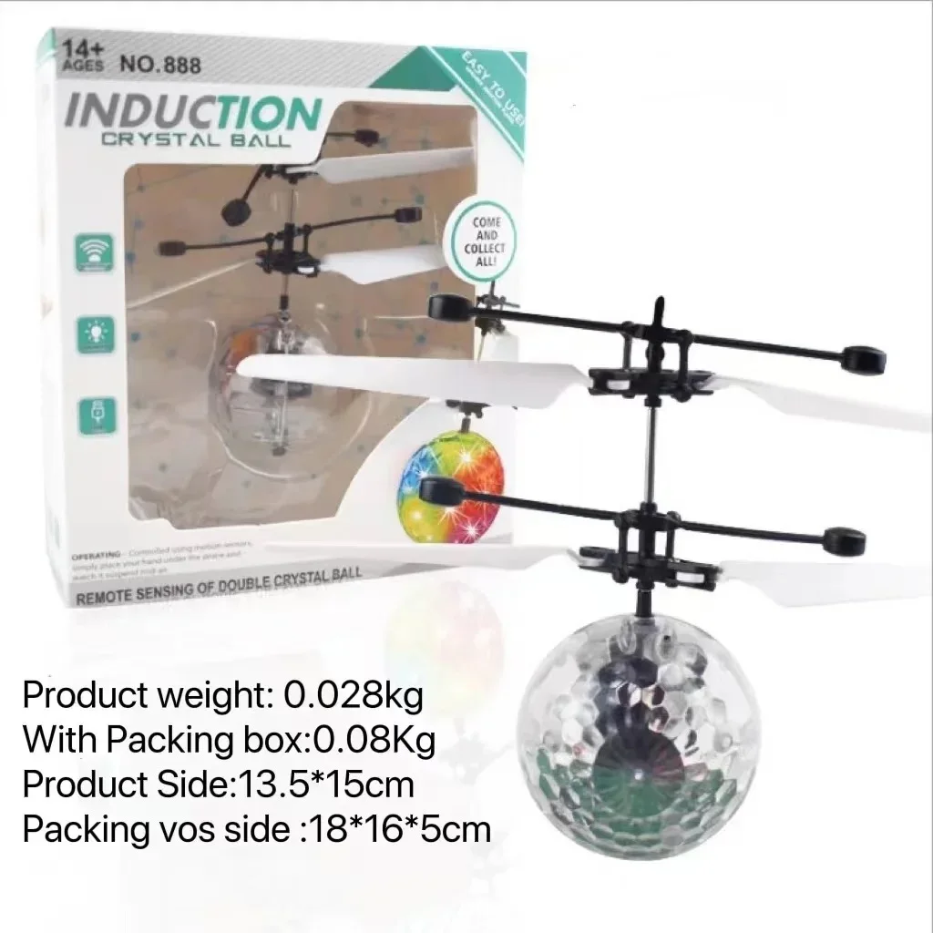 LED-Licht-Aufhängung, Kristallkugel, Infrarot-Induktion – Bild 6