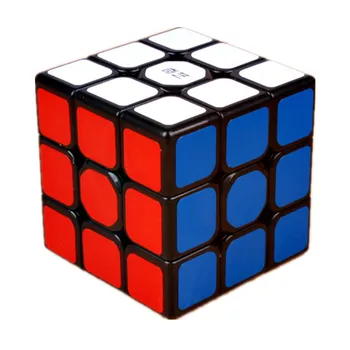 QiYi QiHang Warrior M 3x3 Zauberwürfel Weiß-Schwarz Speed Puzzle ​ Professionelle Cubo Magico Spielzeuge