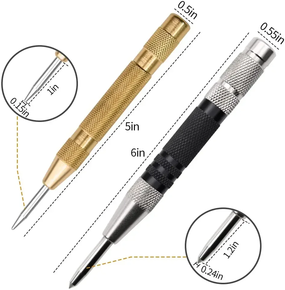 Automatischer Zentrierpunktanschlagstift, automatisches – Bild 2
