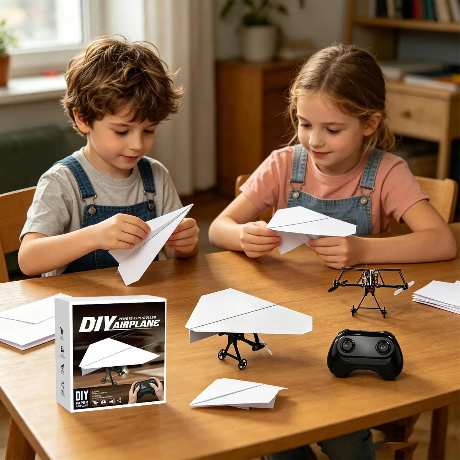 DIY RC Papierflugzeug-Bausatz Garten-Flugzeugspielzeug – Bild 5