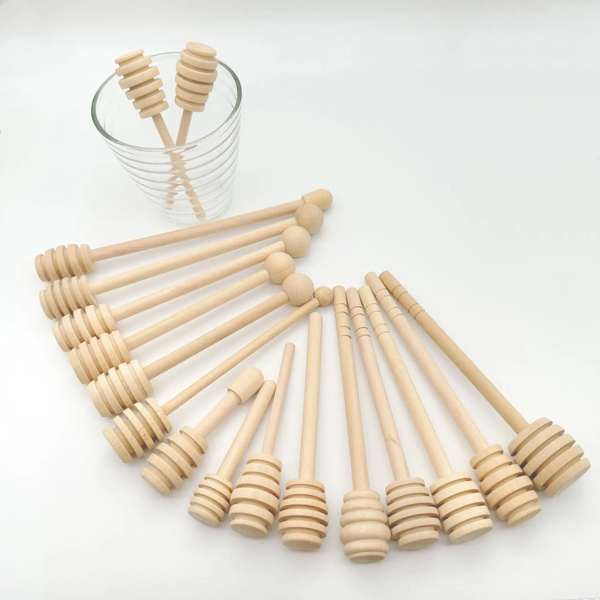 (100 Stück) 8 cm 10 cm Mini-Honigstäbchen-Extraktorglas aus – Bild 6
