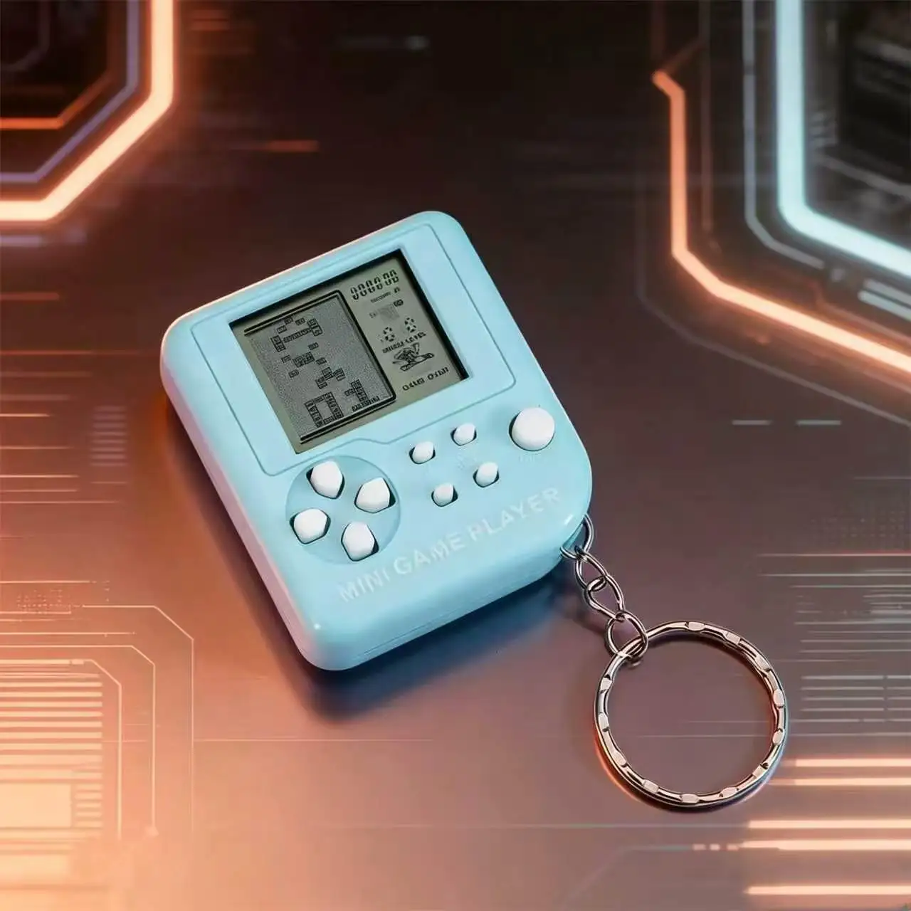 Klassische Retro Mini-Handheld-Spielkonsole, Elektronisches – Bild 3