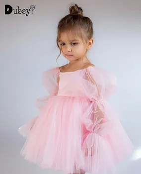 Neugeborenes Baby Mädchen Partykleid Kleinkind Mädchen Tüll Hochzeit Geburtstag Taufe Zeremonie Kleid Elegante