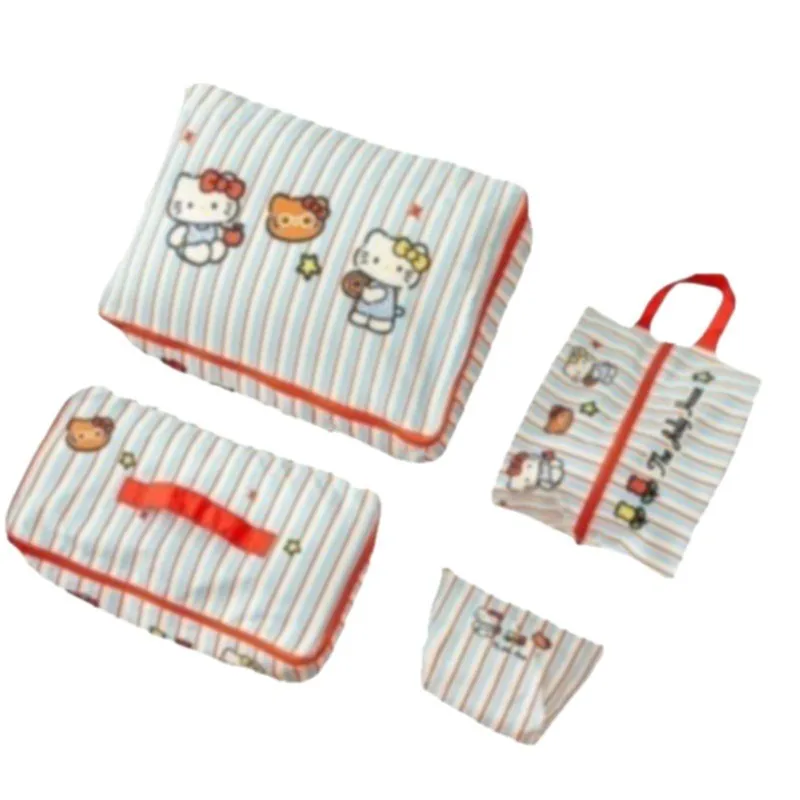Hello Kitty Gestreifte Reise-Aufbewahrungstaschen – Bild 6