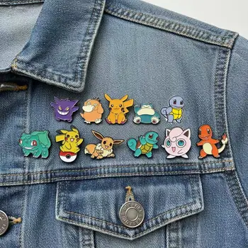 Emaille-Pins-Set, kreative Bandagen-Broschen für Rucksäcke und Kleidung, personalisierte (11 Stück)