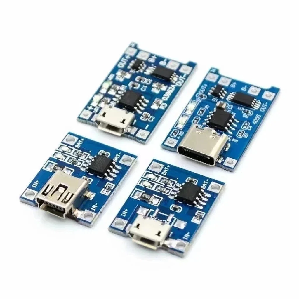 1-20 Stück Typ-C/Micro/Mini USB 5V 1A 18650 Tp4056