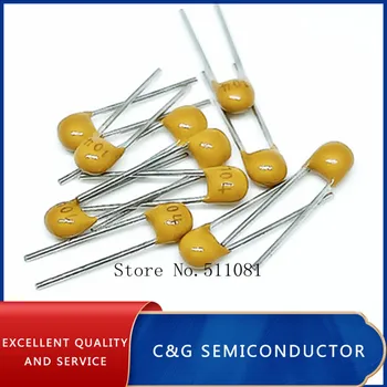 Mehrschicht-Keramikkondensator X7R 100nF 0,1uF 104 50V 2,54mm 10% (100 Stück)
