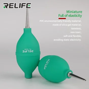 RELIFE 2in1 Telefonreparatur Staubreiniger Luftgebläse Kugelreinigungsstift für Telefon PCB PC Tastatur