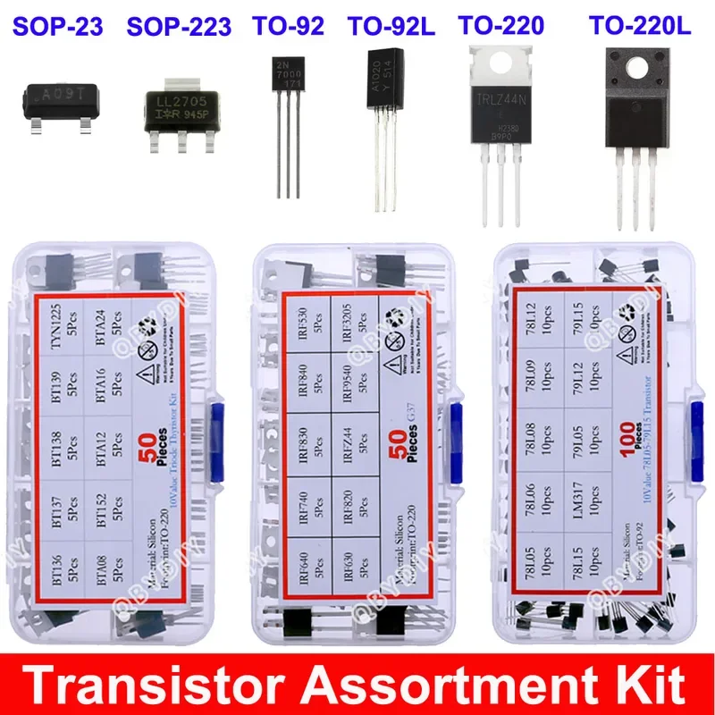 DIP SMD Mosfet Triode Thyristor PNP NPN Spannungsregler Chip