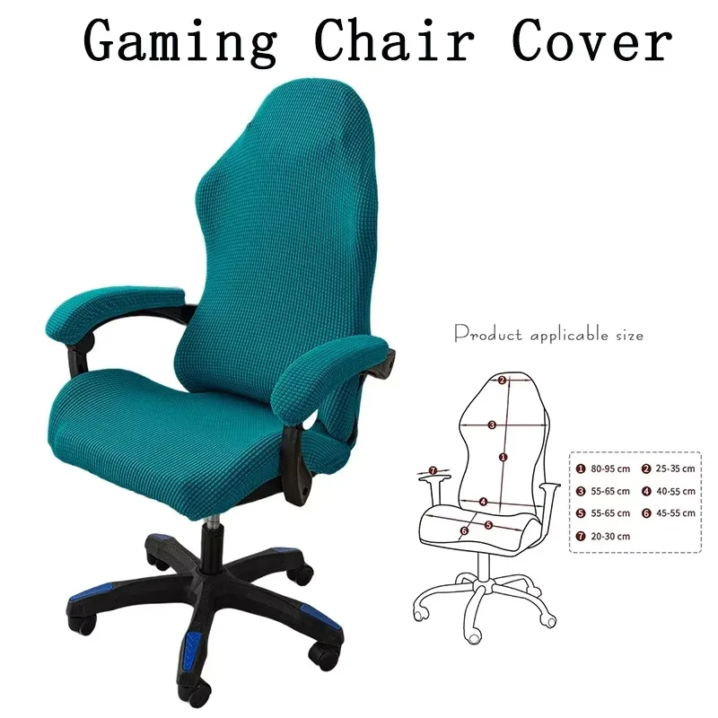 Mode Einfache Home Gaming Stuhl Abdeckung Universal Computer – Bild 2