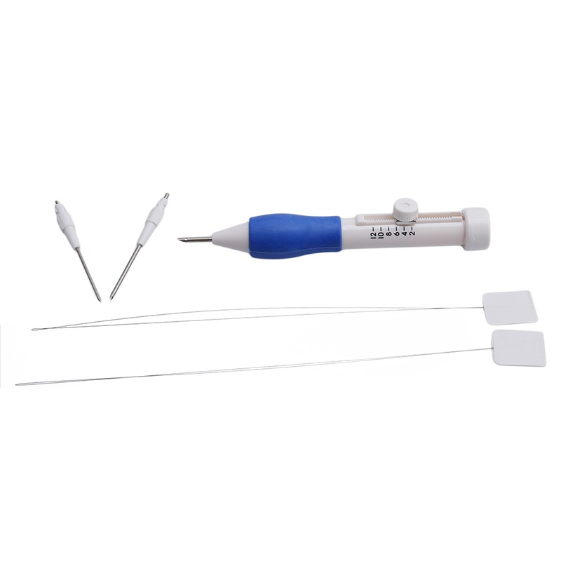 Stickerei Punch Nadel Kit Nähen Werkzeug Set Magie Stickerei – Bild 6