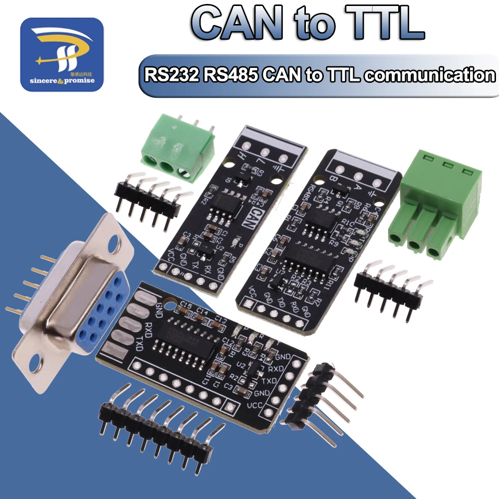 RS232/RS485/CAN-zu-TTL-Kommunikationsmodul, seriell