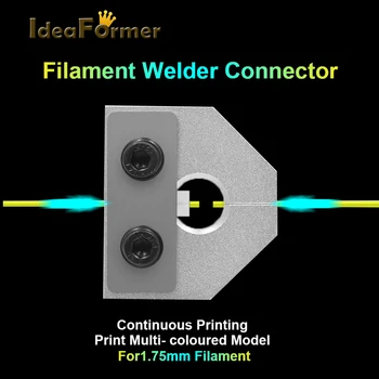 3D-Drucker-Zubehör 1,75 mm Filament-Schweißverbinder, Filament-Spleißgerät, Filament-Schweißwerkzeug für alle