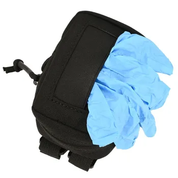 Einweg-Handschuhbeutel, Nylon, Gürtel, Handschuhe, Tasche, EMT-Tasche, Molle-Zubehörtasche, taktische